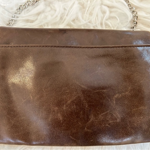 Hobo brown leather crossbody bag - Picture 7 of 16
